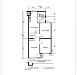 Blk 313 Woodlands Street 31 (Woodlands), HDB 3 Rooms #601016531